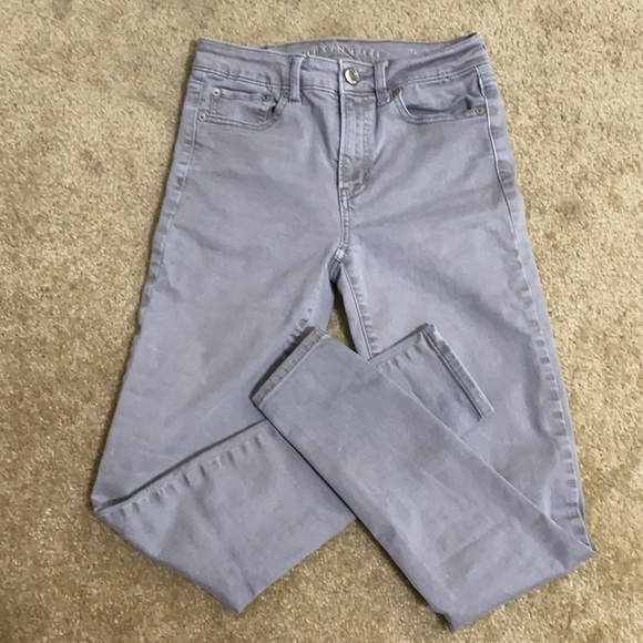 AE Grey High Rise Jegging - Picture 2 of 6